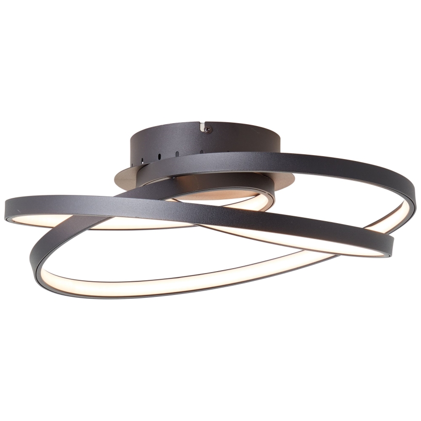Brilliant - LED Stropna svjetiljka LABYRINTH LED/40W/230V pr. 39,5 cm crna
