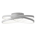 Brilliant - LED Stropna svjetiljka LABYRINTH LED/40W/230V pr. 39,5 cm siva