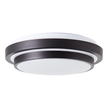 Brilliant - LED Stropna svjetiljka MALMÖ LED/12W/230V 3000K pr. 34,5 cm crna