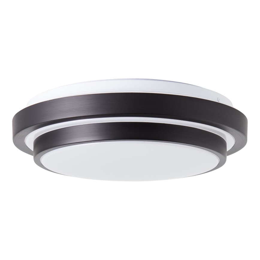 Brilliant - LED Stropna svjetiljka MALMÖ LED/12W/230V 3000K pr. 34,5 cm crna