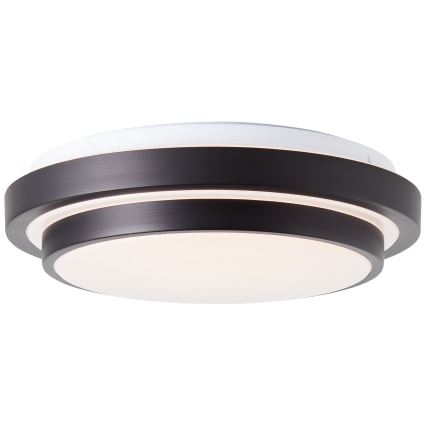 Brilliant - LED Stropna svjetiljka MALMÖ LED/12W/230V 3000K pr. 34,5 cm crna