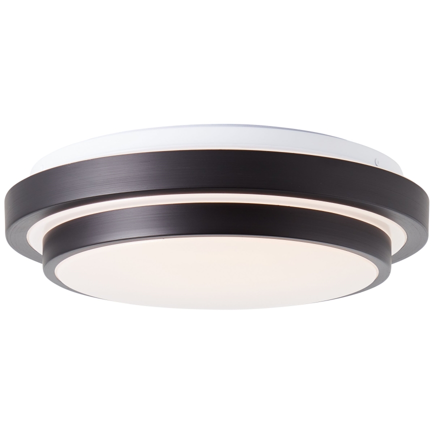Brilliant - LED Stropna svjetiljka MALMÖ LED/12W/230V 3000K pr. 34,5 cm crna