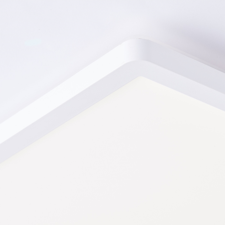 Brilliant - LED Stropna svjetiljka MILTON LED/18W/230V 29,3x29,3 cm bijela