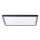 Brilliant - LED stropna svjetiljka MILTON LED/18W/230V 29,3x29,3 cm crna