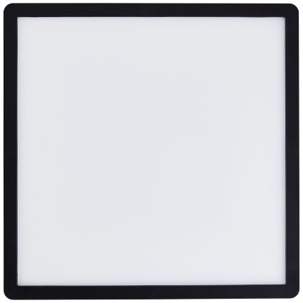 Brilliant - LED stropna svjetiljka MILTON LED/18W/230V 29,3x29,3 cm crna