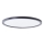 Brilliant - LED stropna svjetiljka MILTON LED/18W/230V Ø 29,3 cm crna