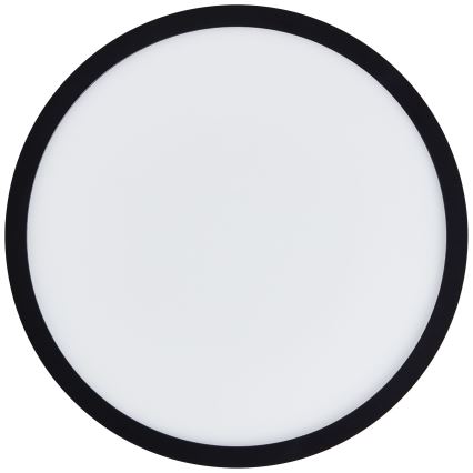 Brilliant - LED stropna svjetiljka MILTON LED/18W/230V Ø 29,3 cm crna