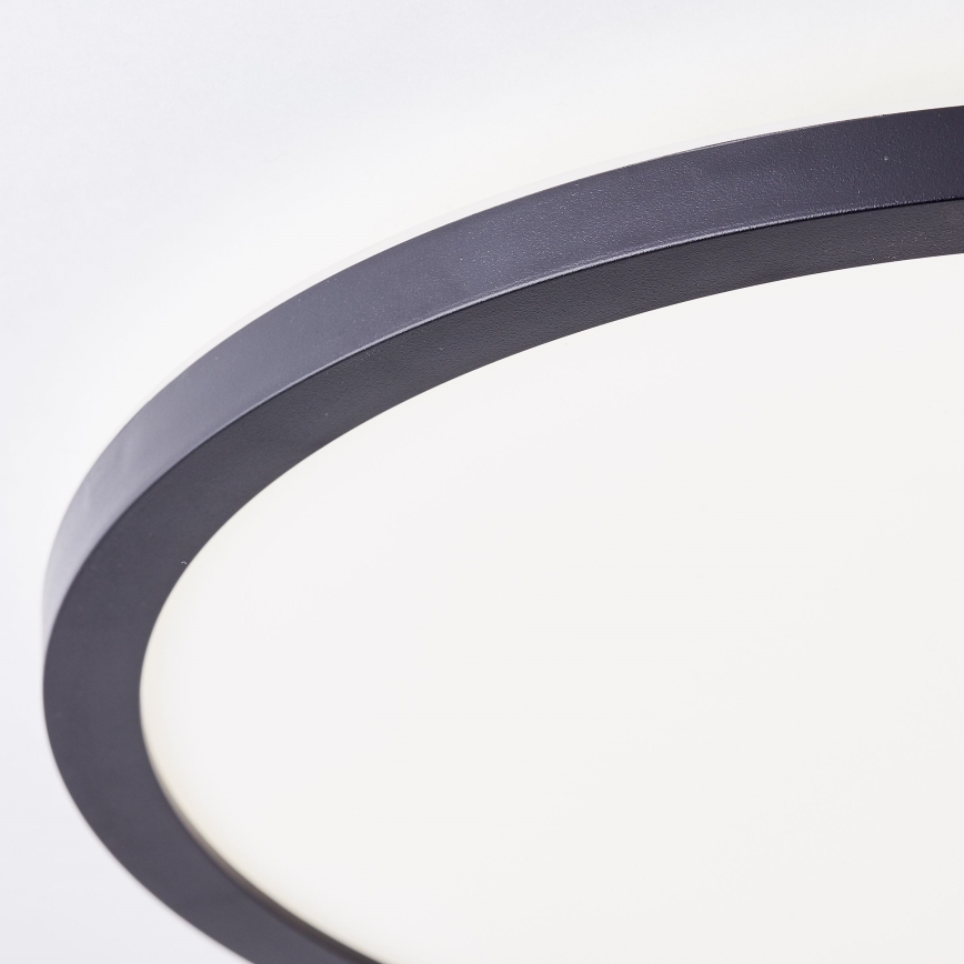Brilliant - LED stropna svjetiljka MILTON LED/18W/230V Ø 29,3 cm crna