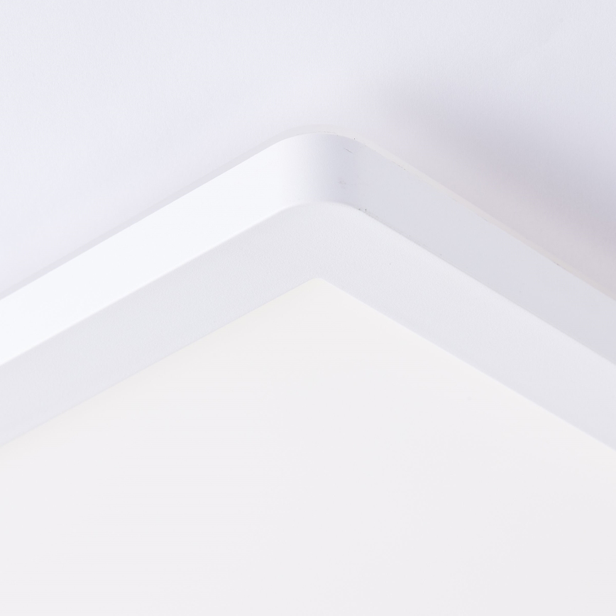 Brilliant - LED stropna svjetiljka MILTON LED/24W/230V 42x42 cm bijela