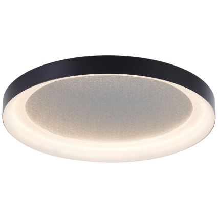 Brilliant - LED Stropna svjetiljka QUITO LED/24W/230V 3000K pr. 33 cm crna