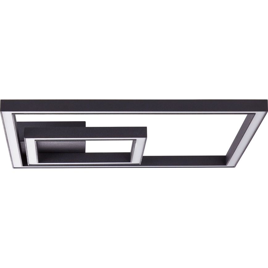 Brilliant - LED Stropna svjetiljka QUON LED/24W/230V 3000K 40x40 cm crna