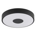 Brilliant - LED stropna svjetiljka RAKIN LED/18W/230V Ø 33,5 cm crna