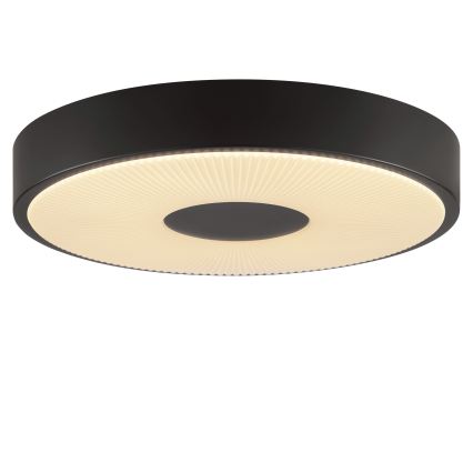 Brilliant - LED stropna svjetiljka RAKIN LED/18W/230V Ø 33,5 cm crna