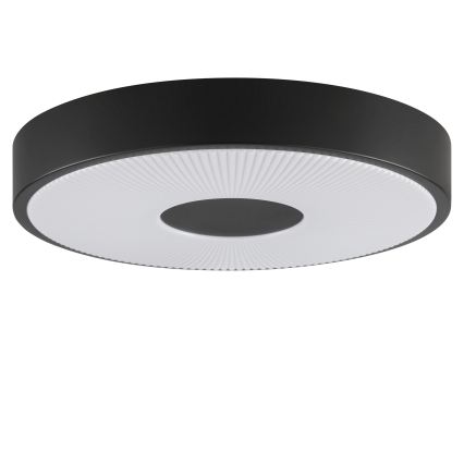 Brilliant - LED stropna svjetiljka RAKIN LED/18W/230V Ø 33,5 cm crna