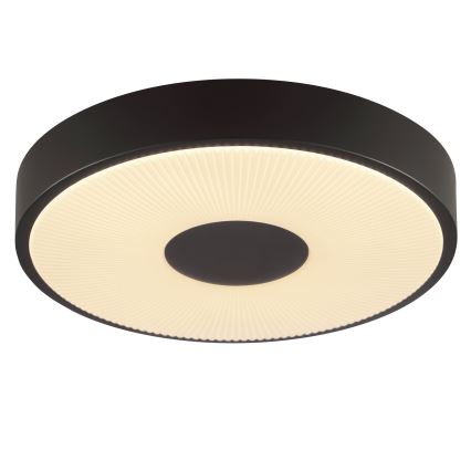 Brilliant - LED stropna svjetiljka RAKIN LED/18W/230V Ø 33,5 cm crna