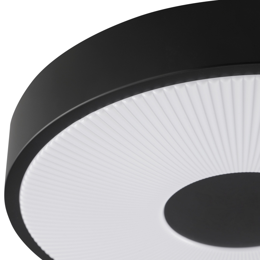 Brilliant - LED stropna svjetiljka RAKIN LED/18W/230V Ø 33,5 cm crna