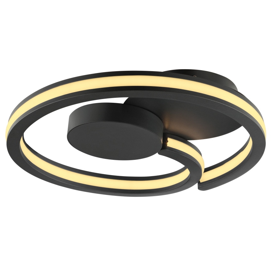 Brilliant - LED stropno svjetlo REVOLA LED/33W/230V 3000/4000/6500K promjer 40 cm crna
