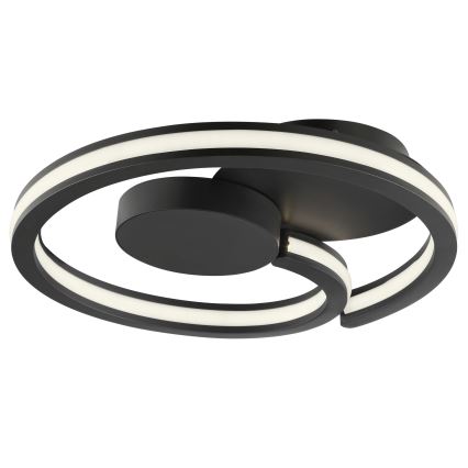 Brilliant - LED stropno svjetlo REVOLA LED/33W/230V 3000/4000/6500K promjer 40 cm crna