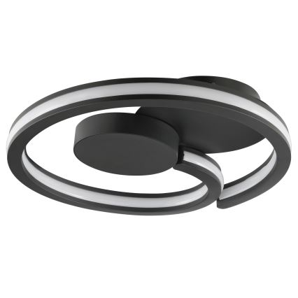 Brilliant - LED stropno svjetlo REVOLA LED/33W/230V 3000/4000/6500K promjer 40 cm crna