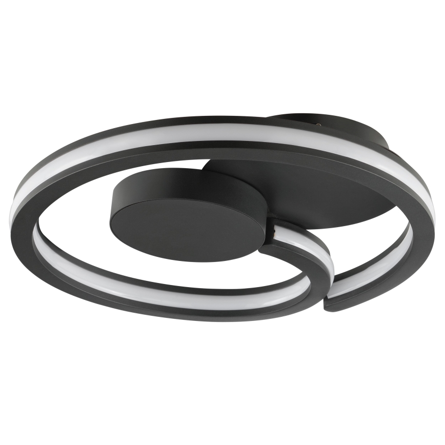 Brilliant - LED stropno svjetlo REVOLA LED/33W/230V 3000/4000/6500K promjer 40 cm crna