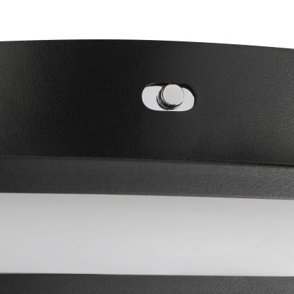 Brilliant - LED stropno svjetlo REVOLA LED/33W/230V 3000/4000/6500K promjer 40 cm crna