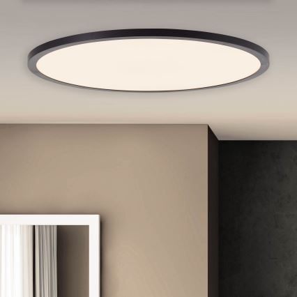 Brilliant - LED prigušivo stropno svjetlo TUCO LED/33W/230V 3000-6500K Ø 50 cm crno + daljinski upravljač