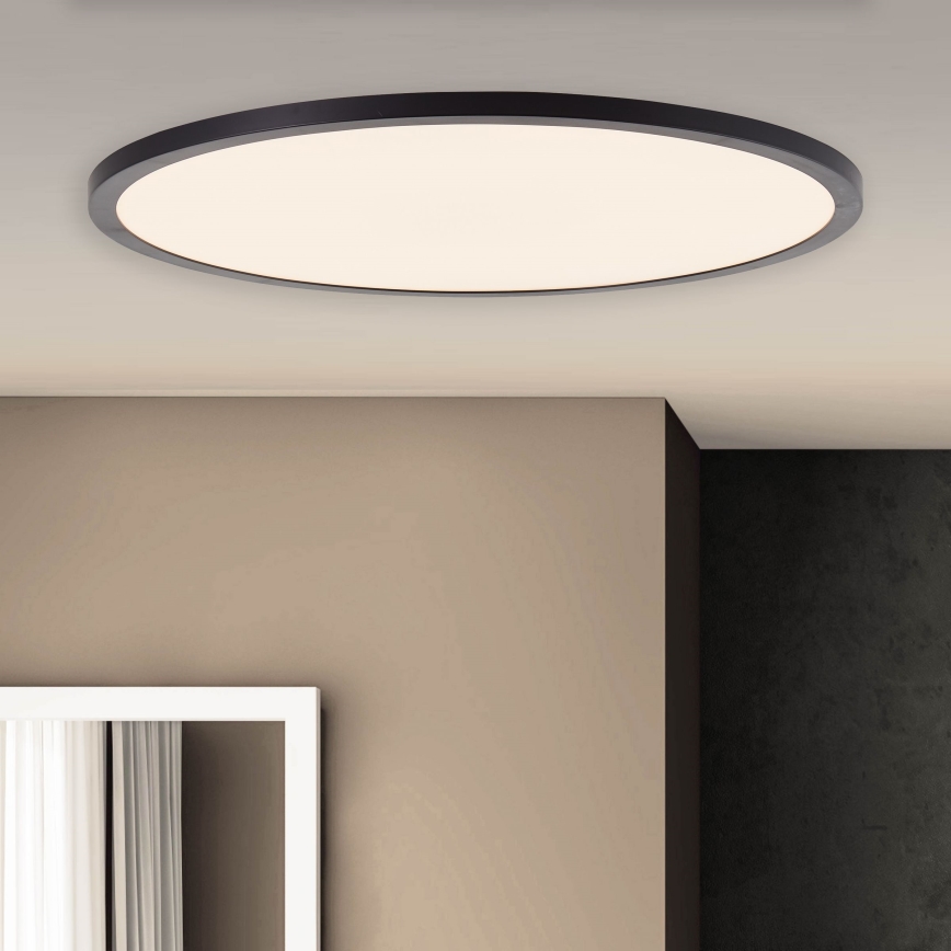 Brilliant - LED prigušivo stropno svjetlo TUCO LED/33W/230V 3000-6500K Ø 50 cm crno + daljinski upravljač