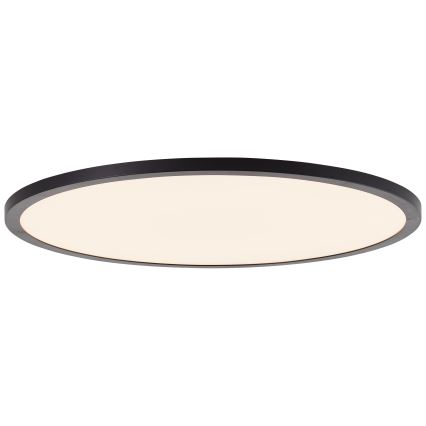 Brilliant - LED prigušivo stropno svjetlo TUCO LED/33W/230V 3000-6500K Ø 50 cm crno + daljinski upravljač