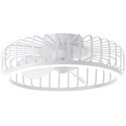 Brilliant - LED stropna svjetiljka s ventilatorom CAPO s prigušivanjem LED/36W/230V 2700-6500K Ø 48 cm bijela + daljinski upravljač