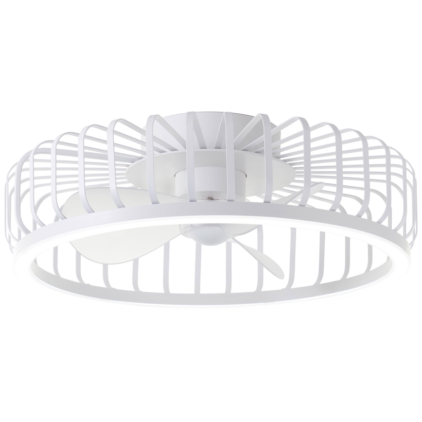 Brilliant - LED stropna svjetiljka s ventilatorom CAPO s prigušivanjem LED/36W/230V 2700-6500K Ø 48 cm bijela + daljinski upravljač