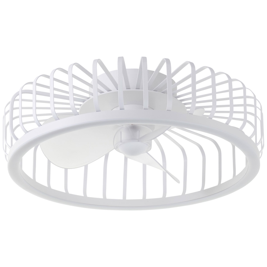 Brilliant - LED stropna svjetiljka s ventilatorom CAPO s prigušivanjem LED/36W/230V 2700-6500K Ø 48 cm bijela + daljinski upravljač