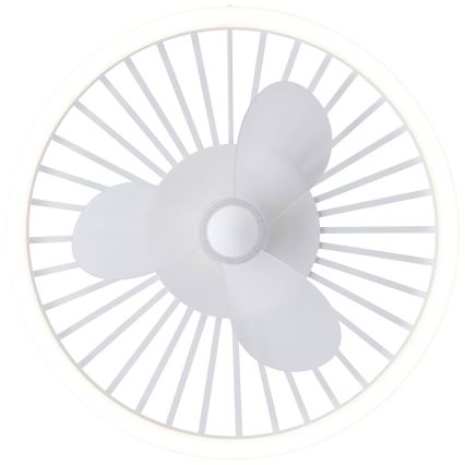 Brilliant - LED stropna svjetiljka s ventilatorom CAPO s prigušivanjem LED/36W/230V 2700-6500K Ø 48 cm bijela + daljinski upravljač