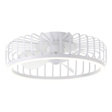 Brilliant - LED stropna svjetiljka s ventilatorom CAPO s prigušivanjem LED/36W/230V 2700-6500K Ø 48 cm bijela + daljinski upravljač