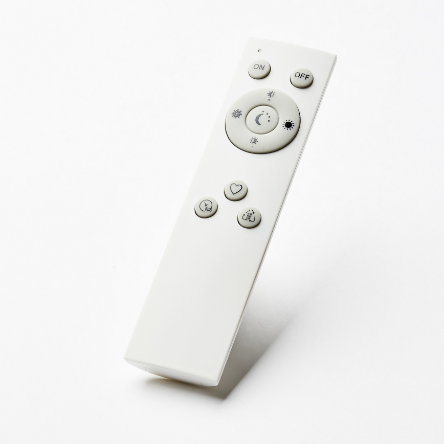 Brilliant - LED prigušivo stropno svjetlo SORELL LED/24/230V 3000-6500K 42x42 cm crna + daljinski upravljač