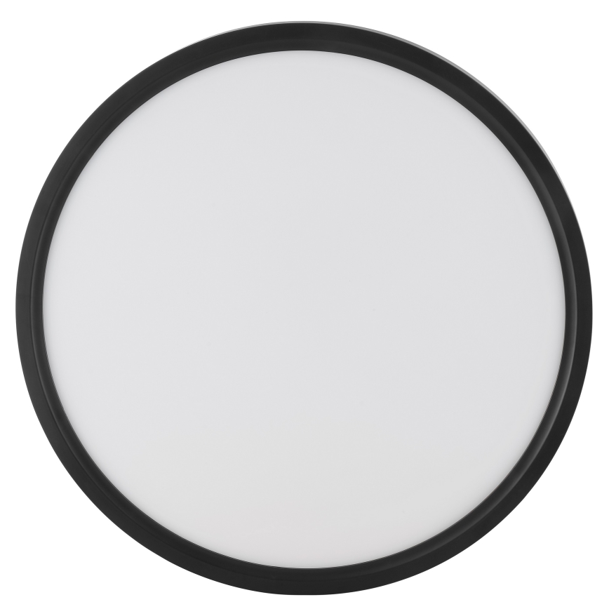 Brilliant - LED stropna svjetiljka s detektorom pokreta i sumraka GALO LED/26W/230V Ø 40 cm crna