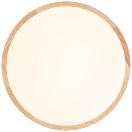Brilliant - LED stropna svjetiljka SLIMLINE LED/22W/230V Ø 39 cm kaučukovo drvo