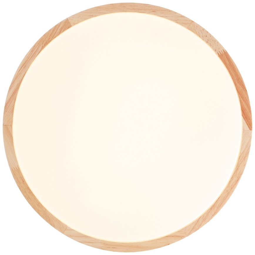 Brilliant - LED stropna svjetiljka SLIMLINE LED/22W/230V Ø 39 cm kaučukovo drvo