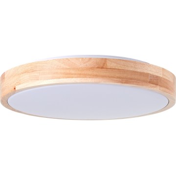 Brilliant - LED stropna svjetiljka SLIMLINE LED/24W/230V Ø 34,5 cm kaučukovo drvo