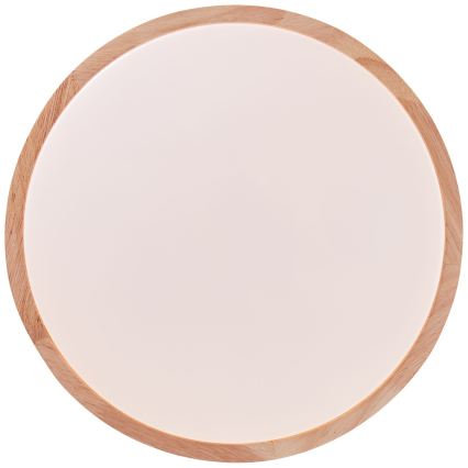 Brilliant - LED stropna svjetiljka SLIMLINE LED/24W/230V Ø 34,5 cm kaučukovo drvo
