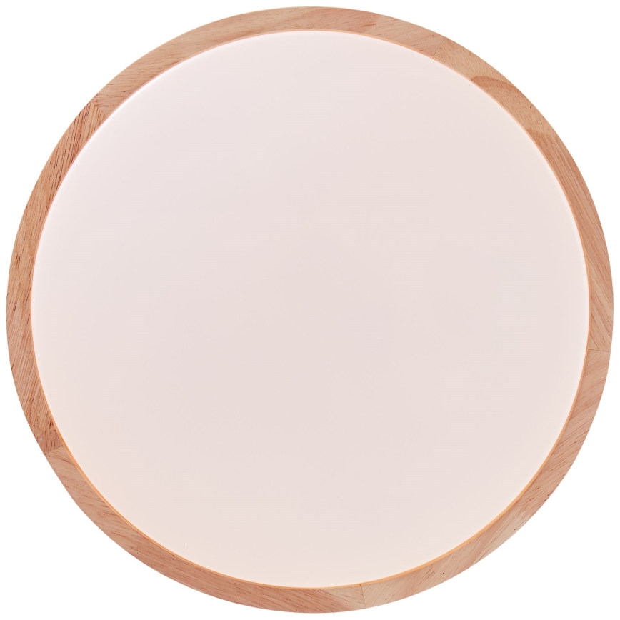 Brilliant - LED stropna svjetiljka SLIMLINE LED/24W/230V Ø 34,5 cm kaučukovo drvo