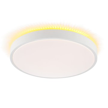 Brilliant - LED stropna svjetiljka SOLISTRA LED/18W/230V Ø 34,5 cm bijela