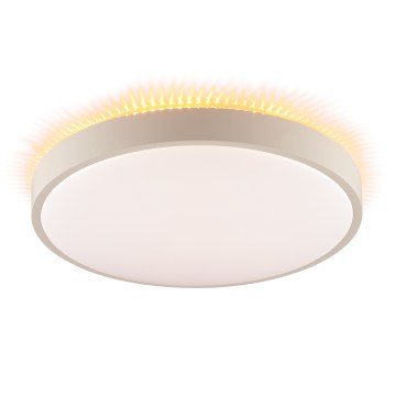 Brilliant - LED stropna svjetiljka SOLISTRA LED/24W/230V Ø 44,5 cm bež