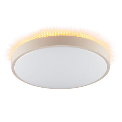Brilliant - LED stropna svjetiljka SOLISTRA LED/24W/230V Ø 44,5 cm bež