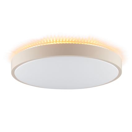 Brilliant - LED stropna svjetiljka SOLISTRA LED/24W/230V Ø 44,5 cm bež