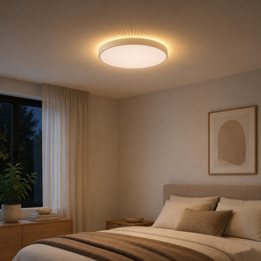 Brilliant - LED stropna svjetiljka SOLISTRA LED/36W/230V, promjer 54 cm, bijela