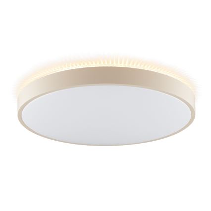Brilliant - LED stropna svjetiljka SOLISTRA LED/36W/230V Ø 54 cm bež