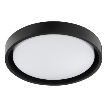 Brilliant - LED stropna svjetiljka SONORA LED/12W/230V 3000K Ø 31 cm crna