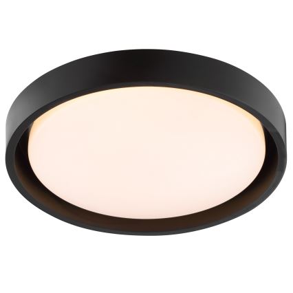 Brilliant - LED stropna svjetiljka SONORA LED/12W/230V 3000K Ø 31 cm crna