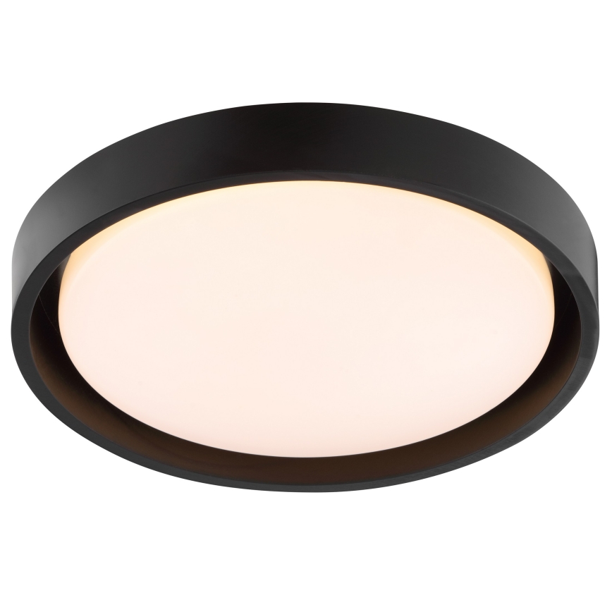 Brilliant - LED stropna svjetiljka SONORA LED/12W/230V 3000K Ø 31 cm crna