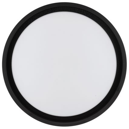 Brilliant - LED stropna svjetiljka SONORA LED/12W/230V 3000K Ø 31 cm crna
